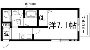 T’sテラス石橋ウエストの物件間取画像